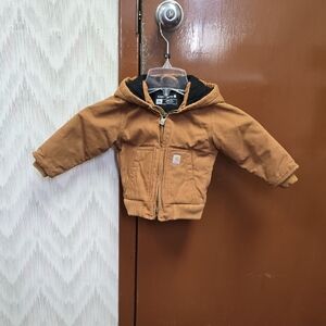 Carhartt Tan Hooded Jacket for Baby